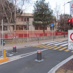 Pilomat 275/P-600A to protect the school street in Ponteranica, Italy