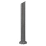 Fixed bollard design bollard inclined